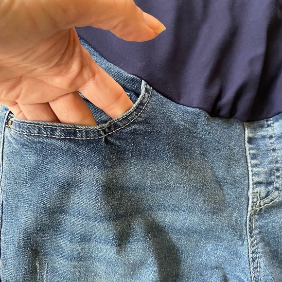 PACBREEZE Women's Maternity Jeans Over Belly Skinny Stretchy jeans - Picture 6 of 16